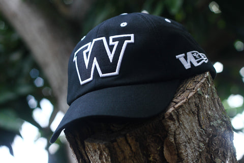 1.0 Clean "Black on Black" Flagship Strapback.