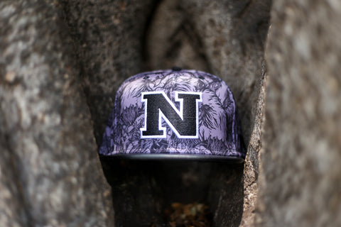 N 1.5 HAWK CAMO "BLACK on DARK GRAY" Flagship Snapback.